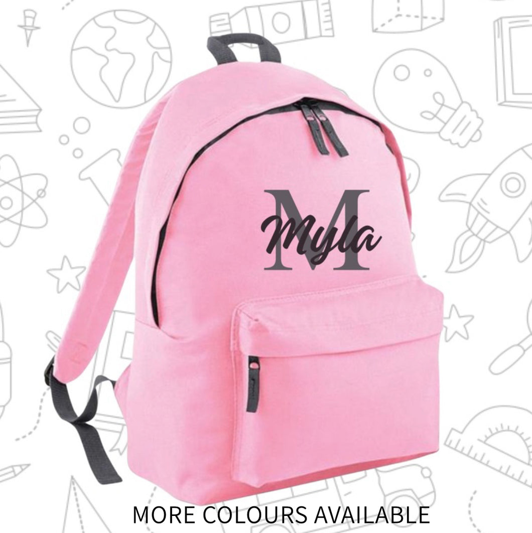 Backpack - Name On Initial