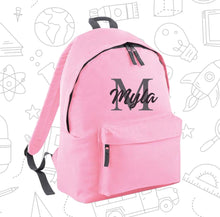 Load image into Gallery viewer, Backpack - Name On Initial
