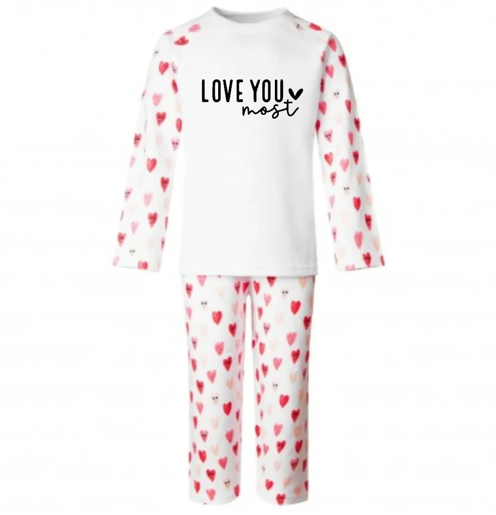 'Love You Most' Pyjamas