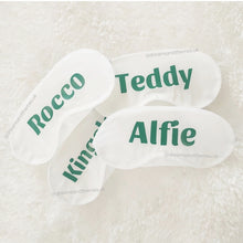 Load image into Gallery viewer, Personalised White Sleepmask
